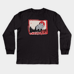 Chinzilla Kids Long Sleeve T-Shirt